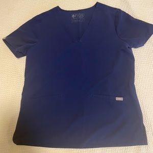 Figs Casma three-pocket scrub top